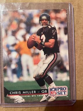 Chris Miller Trading Card - Black & White
